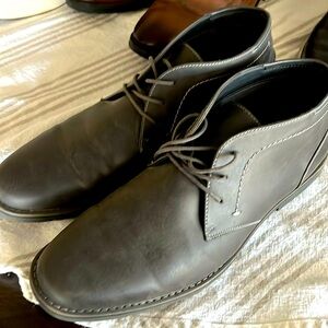 Grey Half/Chukka boots size 13 med .